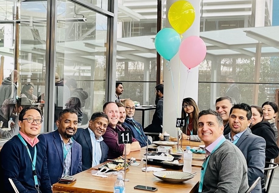 Ken Malaxos and the Optus Wholesale Delivery Team